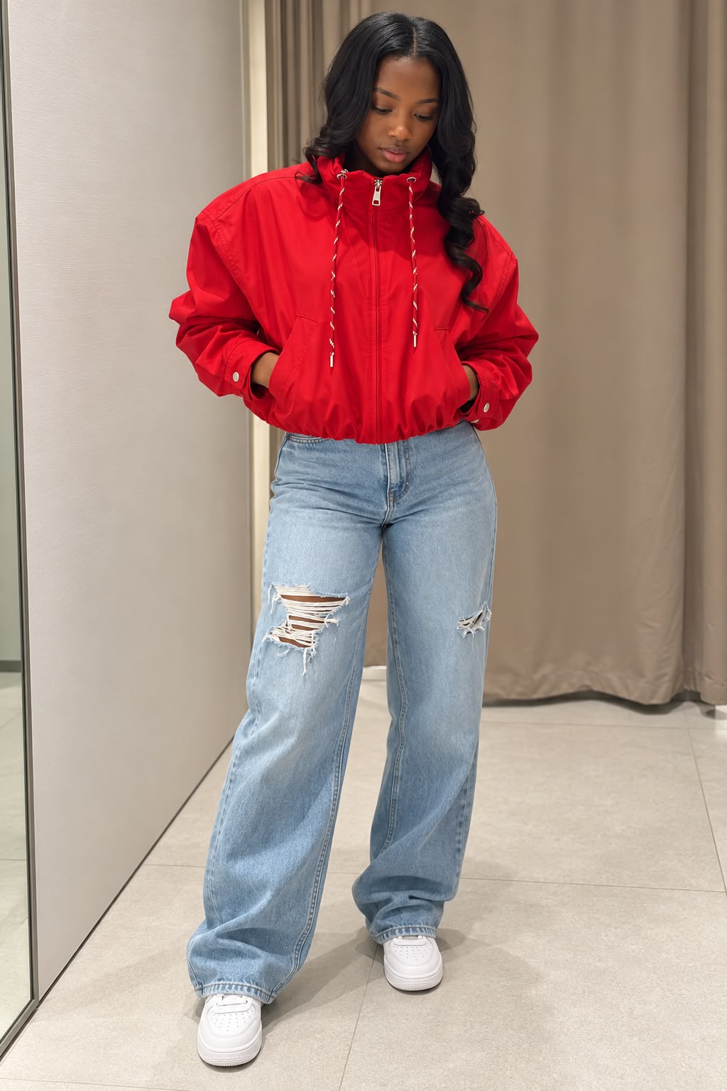 blusao acolchoado impermeável casual