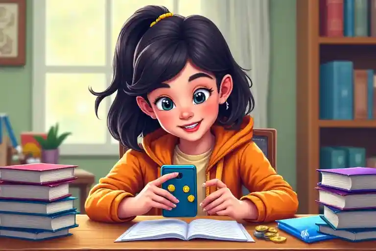 Online Earning Games Without Investment for Students: Level Up!
