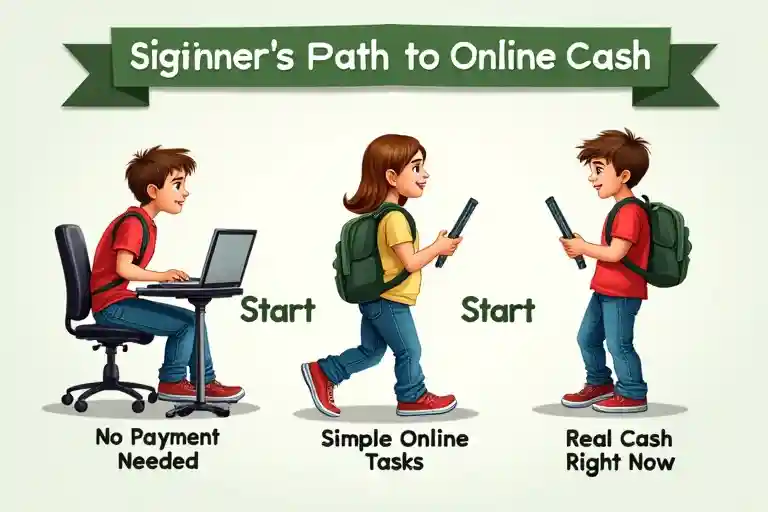 how to make money online for beginners without paying? Awesome! Discover legit ways for teens to earn real cash right now, no investment needed. Game on!