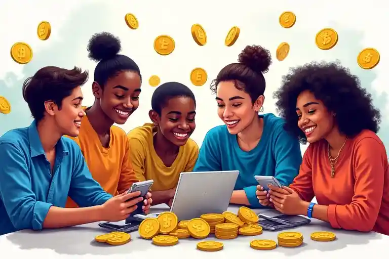 Earn crypto and unlock the digital treasure chest! This guide shows teens like you easy, legit ways to get started with crypto (safely!) right now.